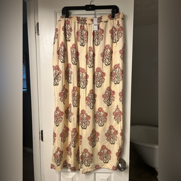 J Crew Cropped Stratus pant in block print, NWT SZ L - Picture 5 of 13